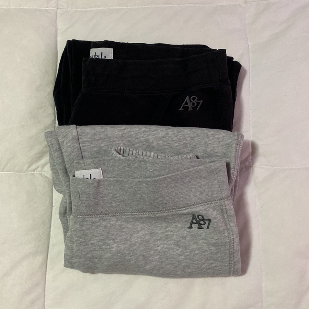 2 pr Cropped Jogger Sweat Pants